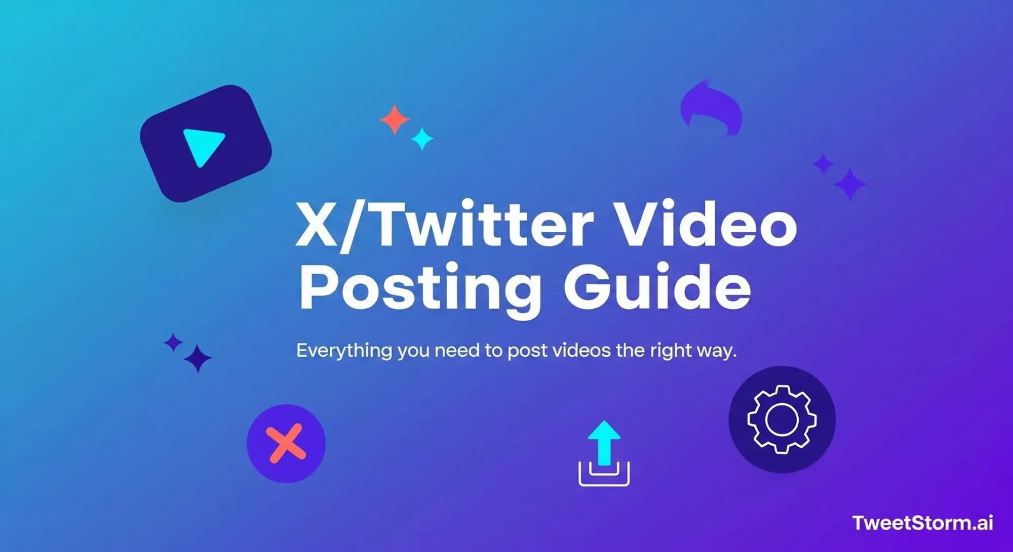 Twitter Video Posting Guide, TweetStormAI