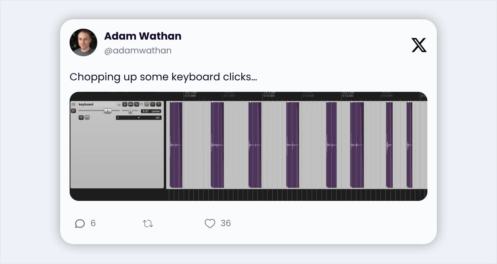 Light theme Twitter post screenshot featuring both text and an image.