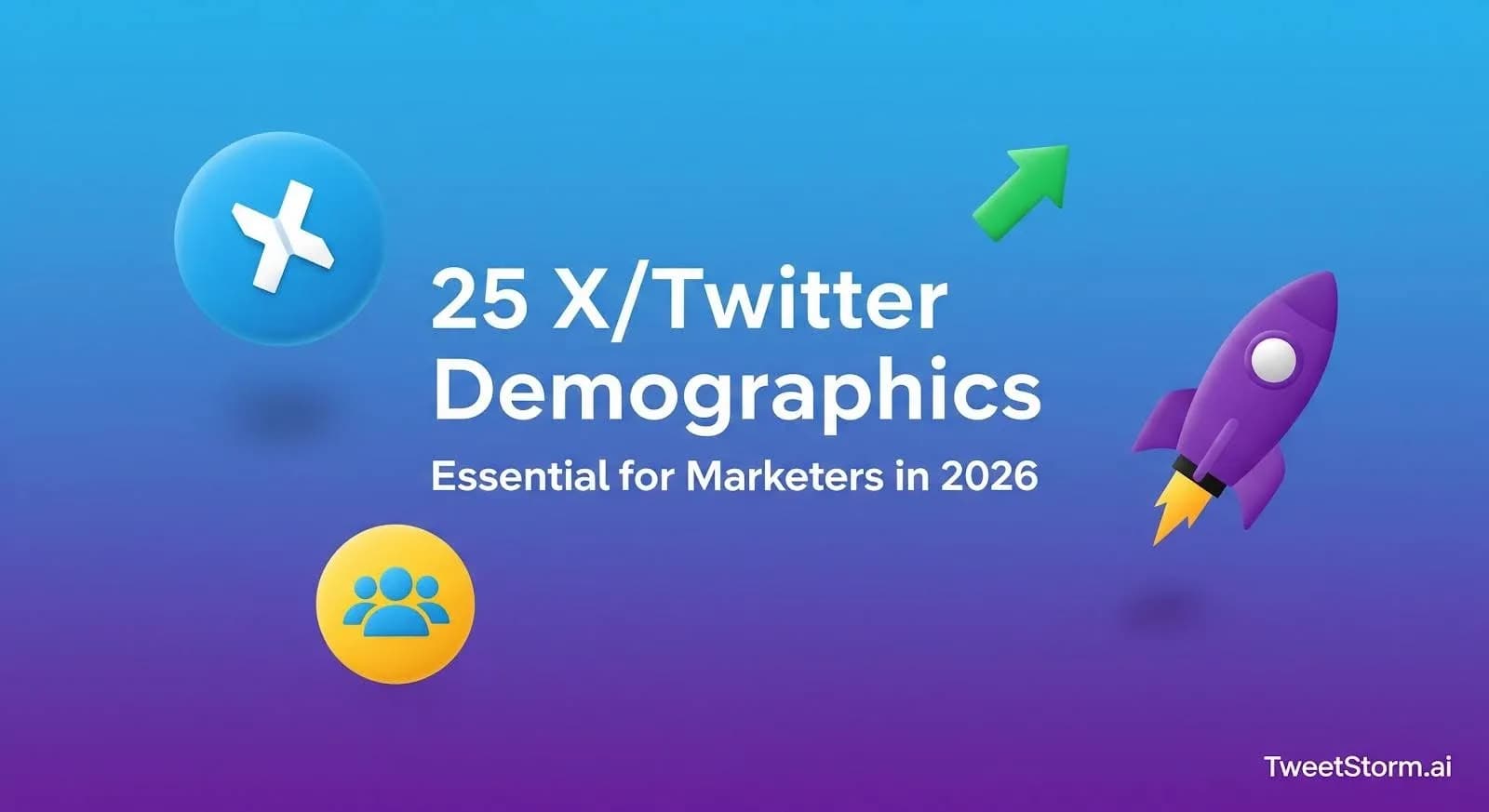 25 X/Twitter Demographics Essential for Marketers in 2026, TweetStormAI