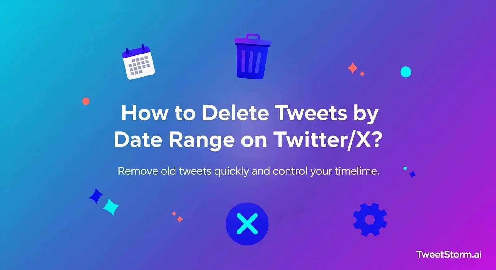 Calendar and bin icon, among other icons on a gradient background.