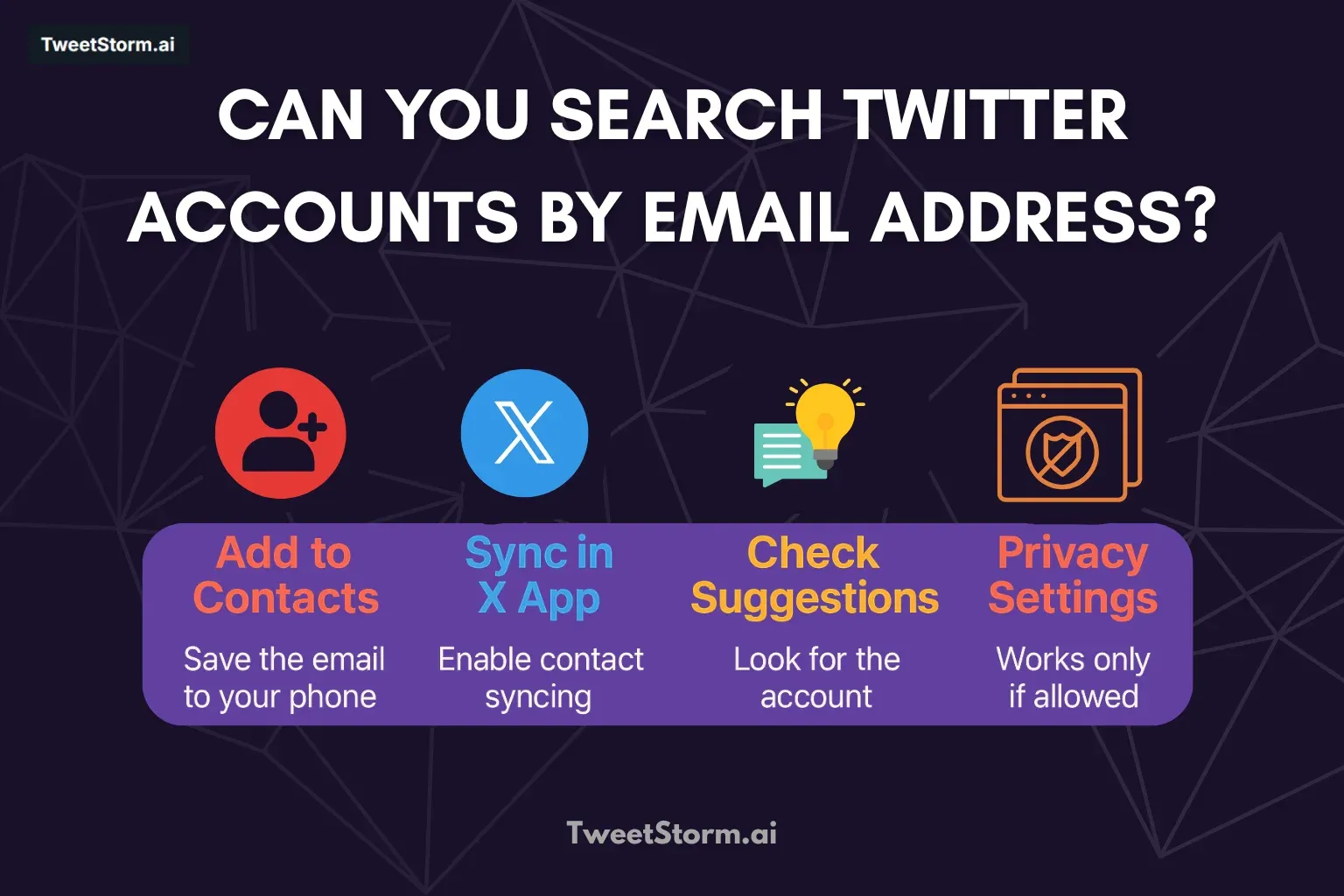 Can You Search Twitter Accounts by Email Address?