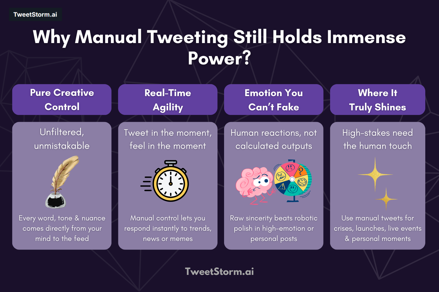 The Artisan Approach: Why Manual Tweeting Still Holds Immense Power (and Always Will), TweetStormAI
