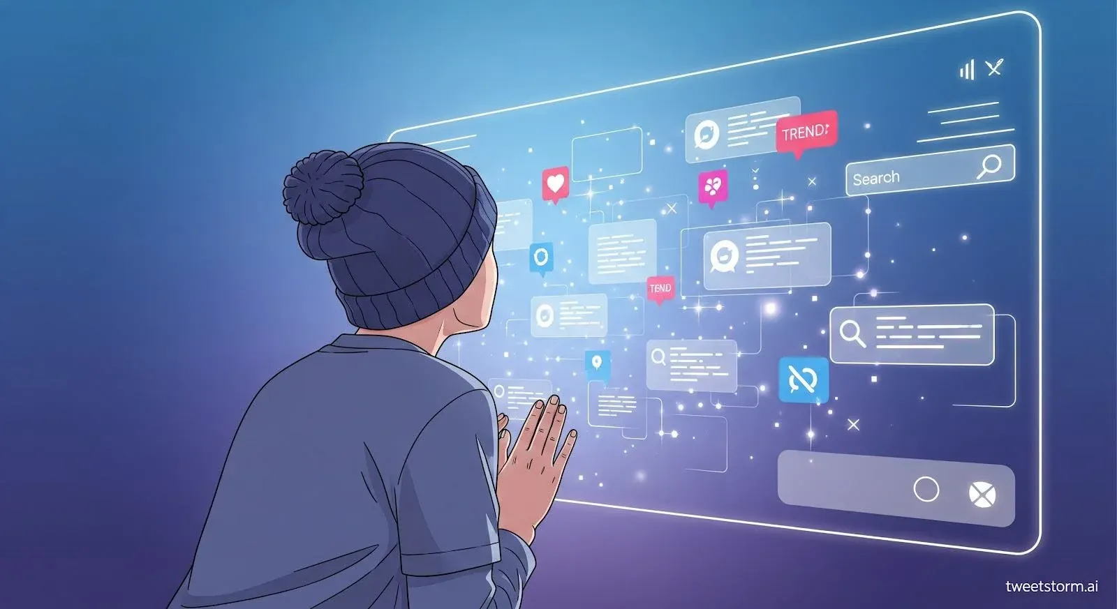 What You Can Do Without a Twitter Account, X logo, TweetStrom.ai