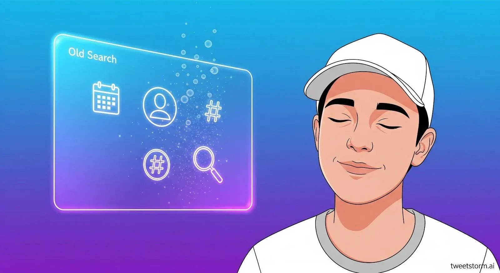 Why Clearing Twitter Search History Actually Matters, X logo, TweetStrom.ai