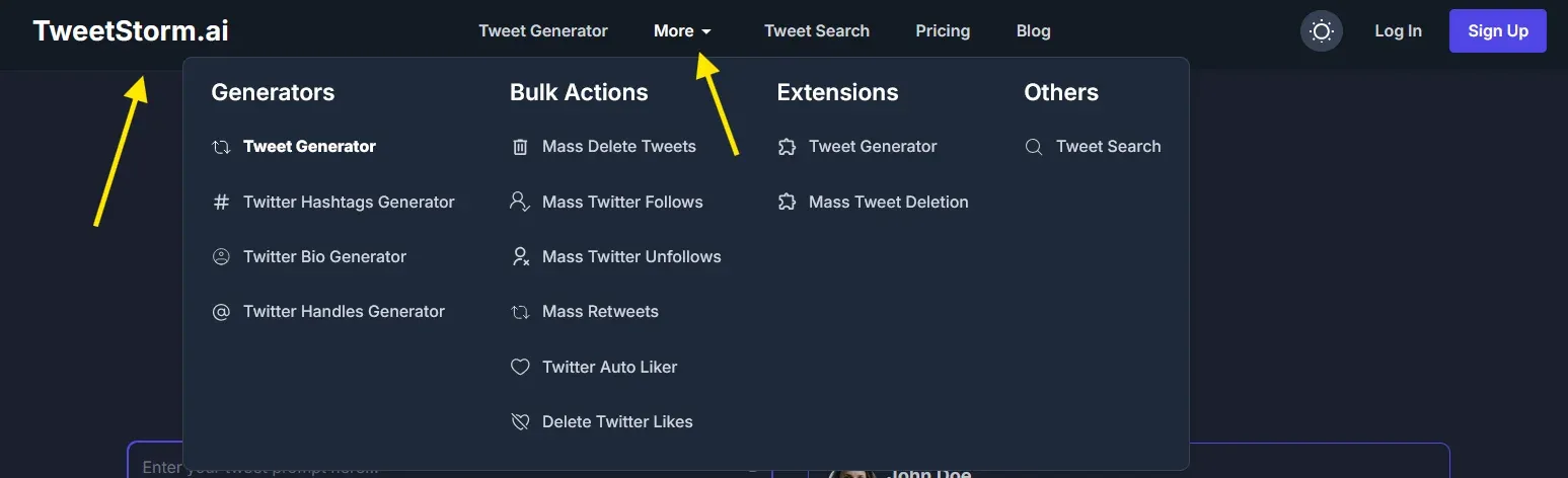 How TweetStorm Helps With Filtered Search, TweetStromAI