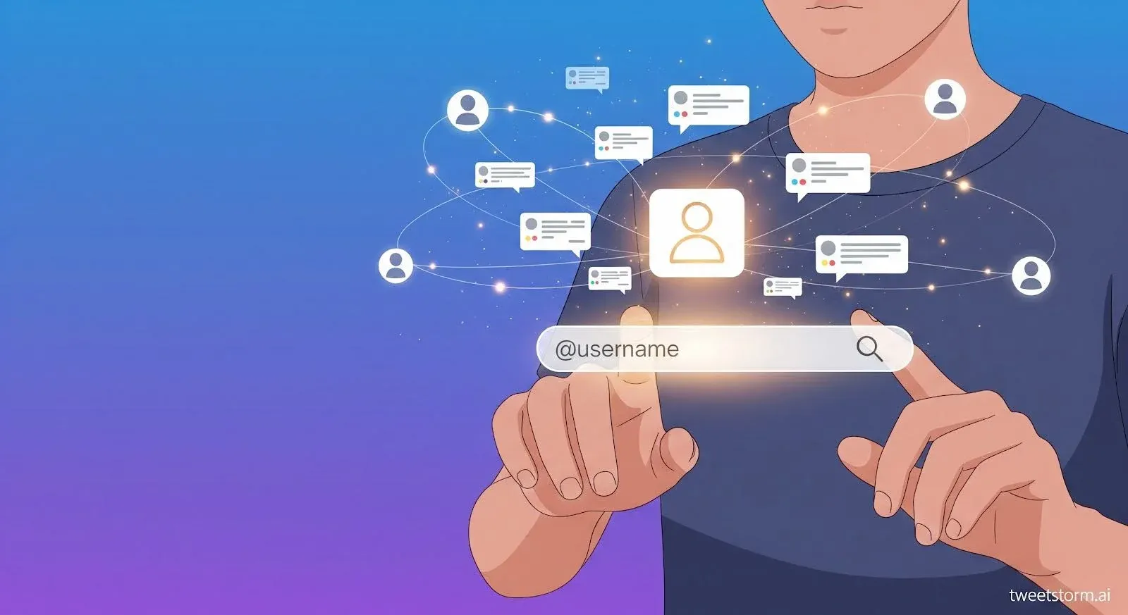 How to Search Tweets by User or Mention?, TweetStromAI