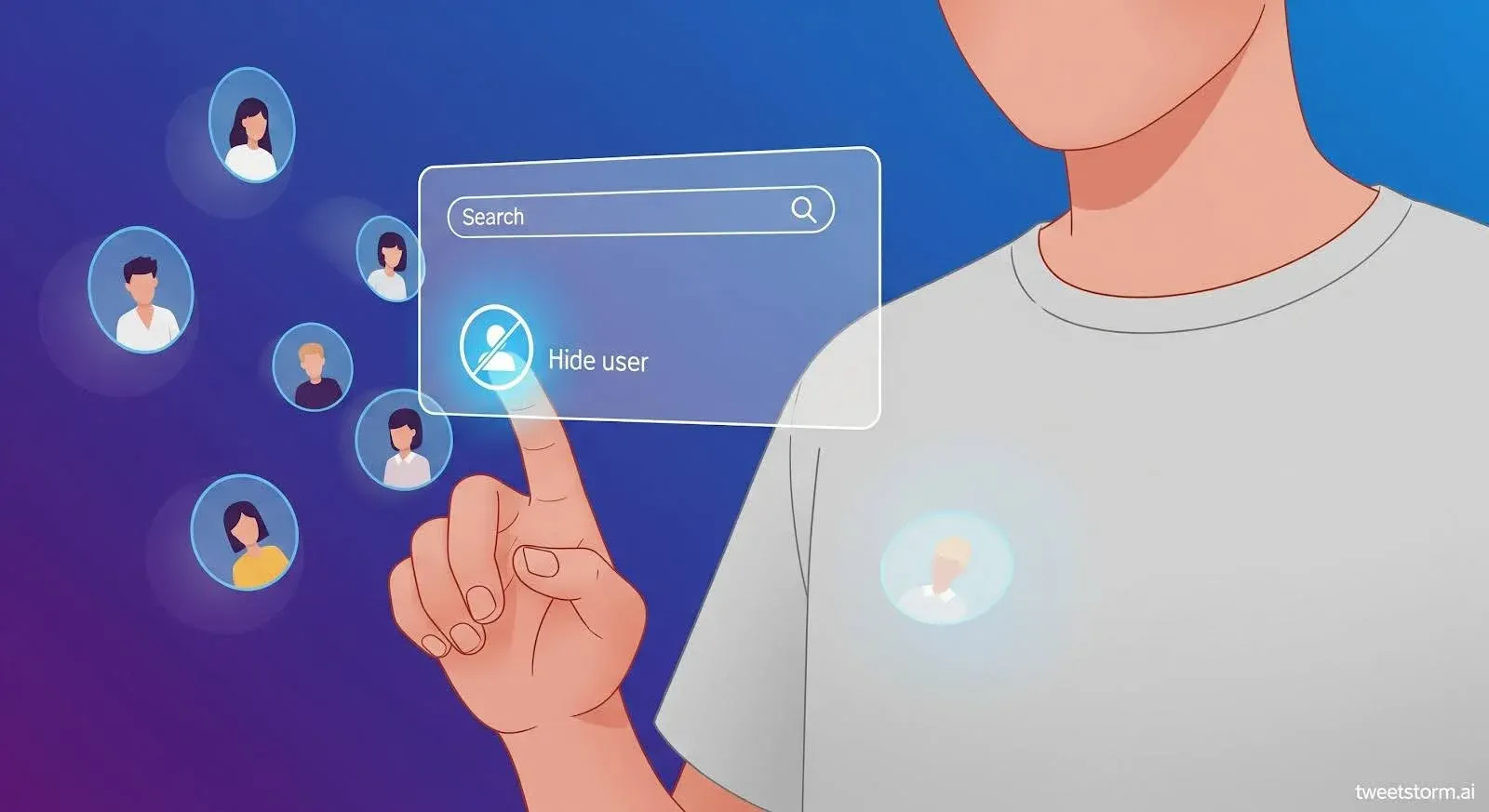 How to Hide People from Appearing in Your Twitter Search, TweetStromAI