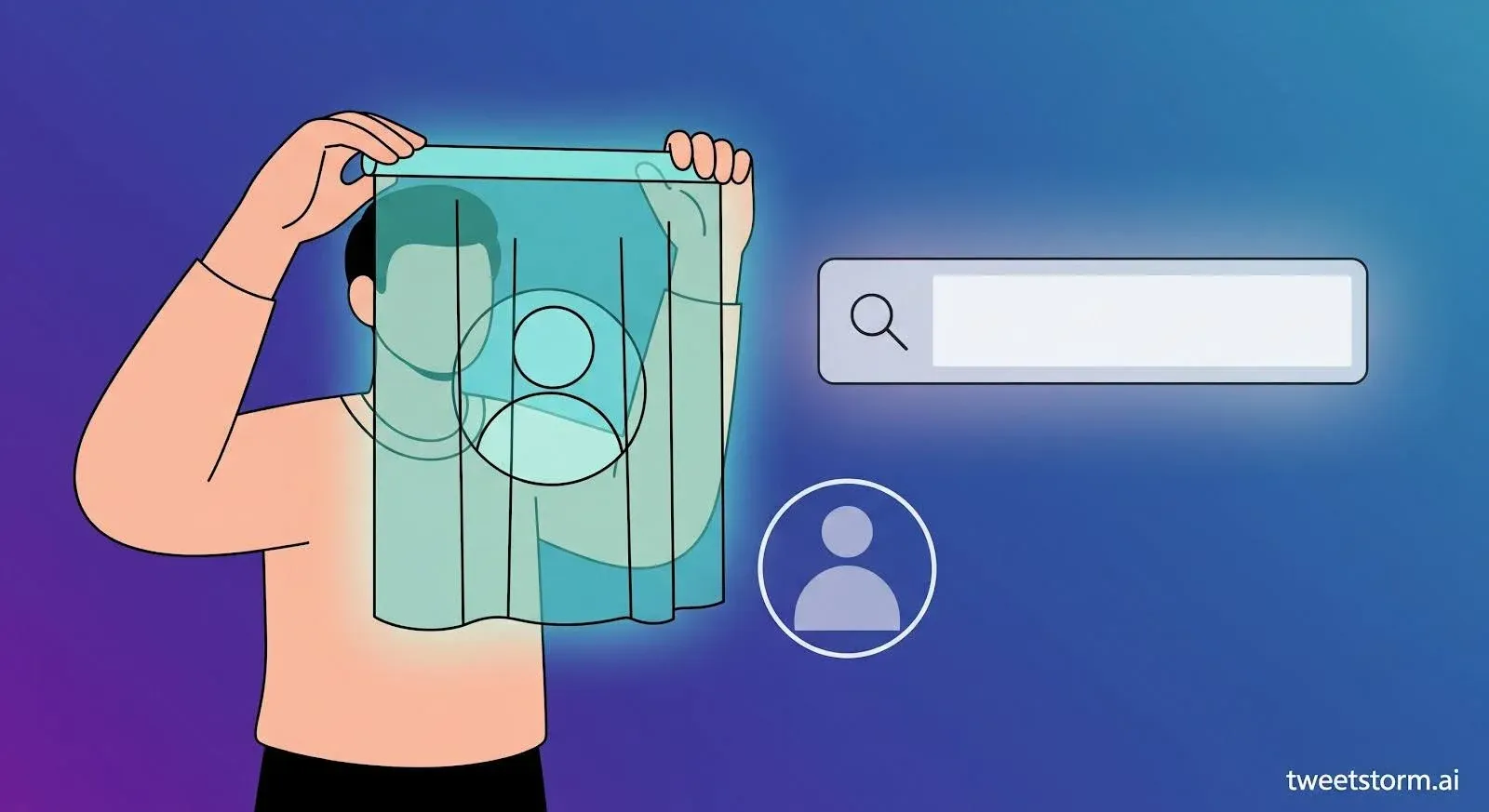Can You Hide Yourself from Twitter Search, TweetStromAI