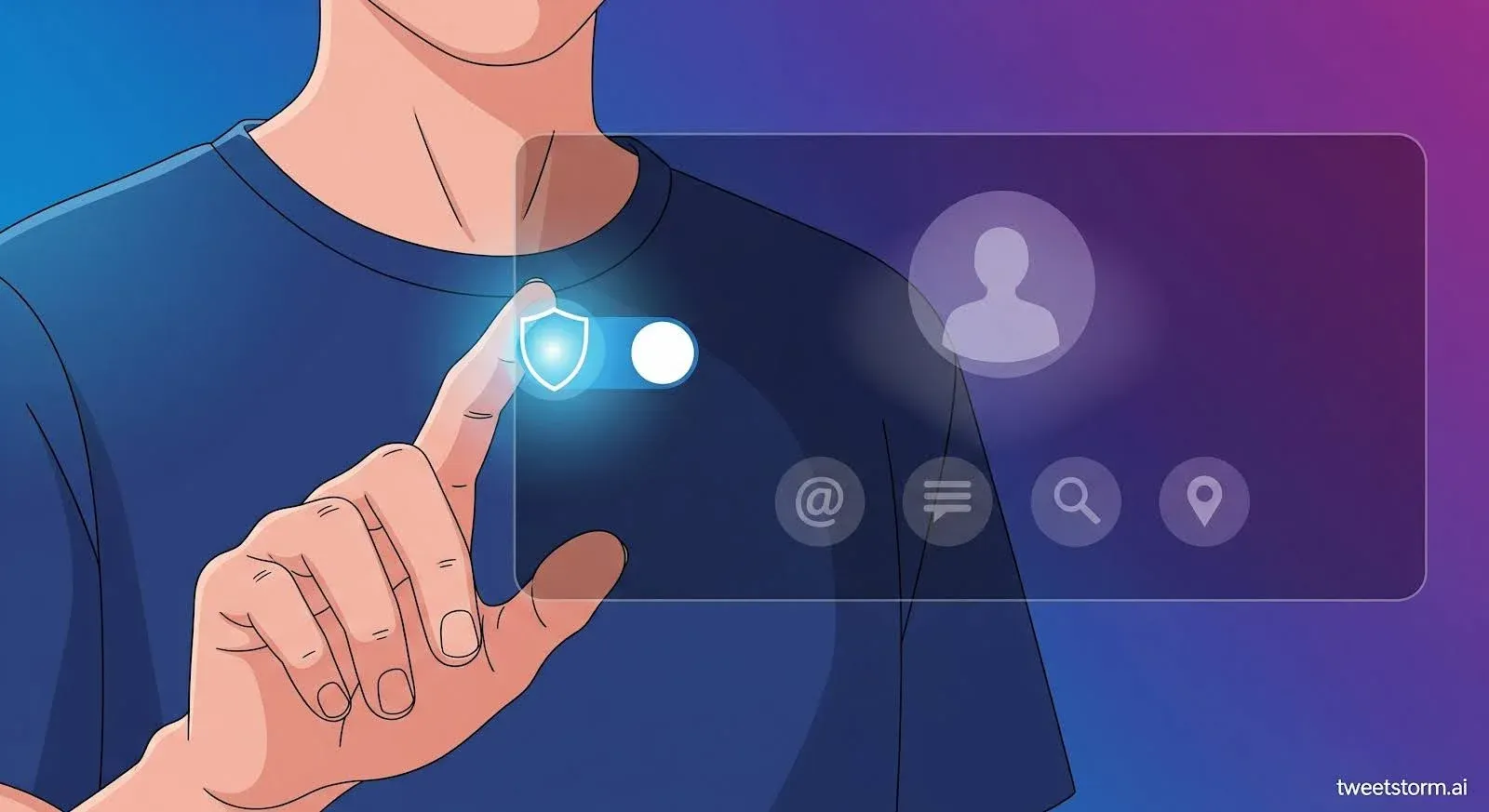 Privacy Settings: How to Stay Hidden?, Tweetstorm.