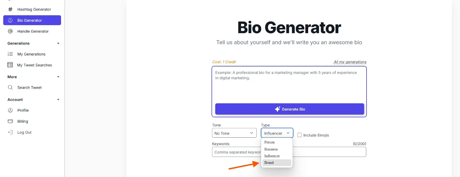 How TweetStormAI helps you create a better Twitter bio, TweetStormAI