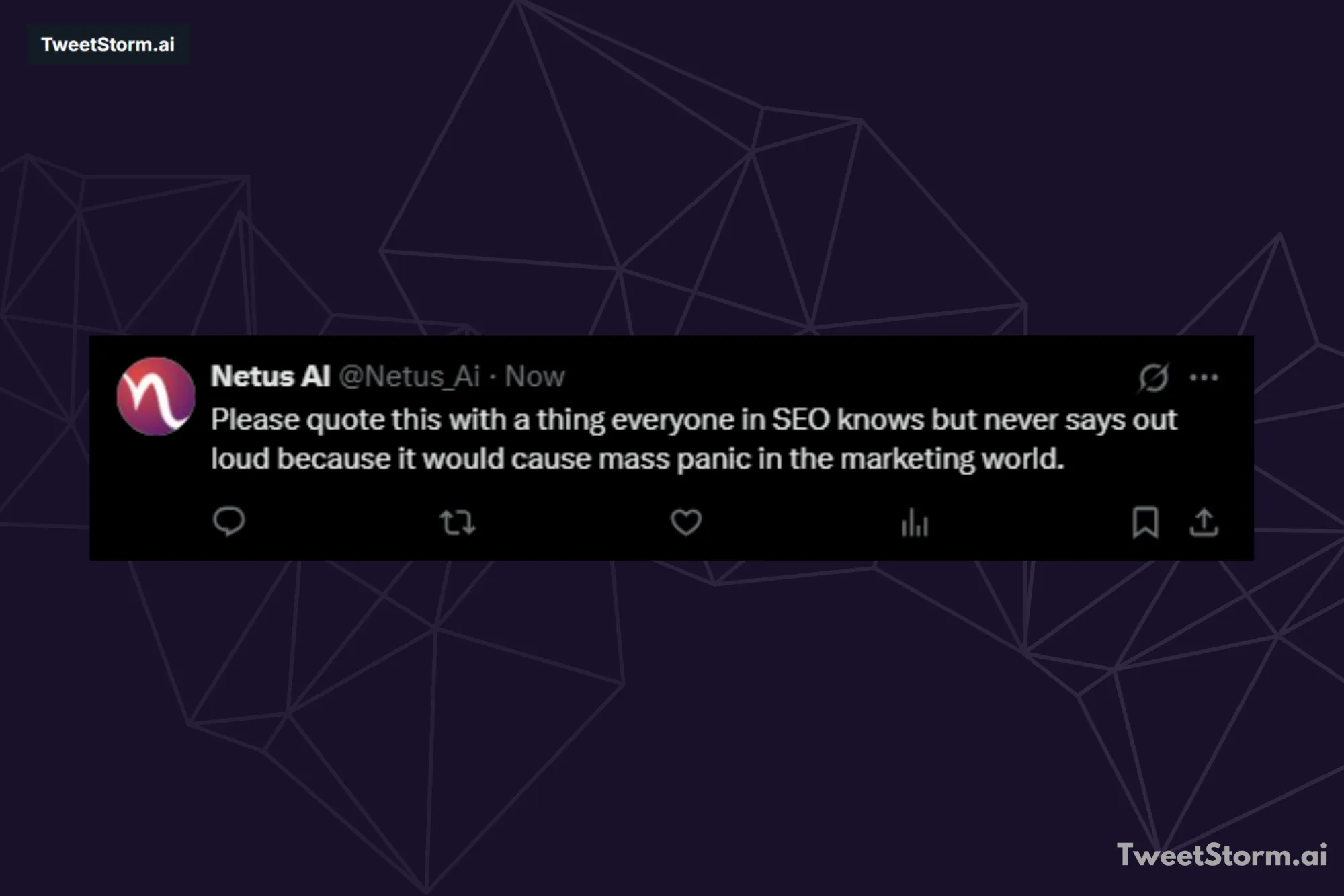 Requesting quote tweets from other users, TweetStormAI