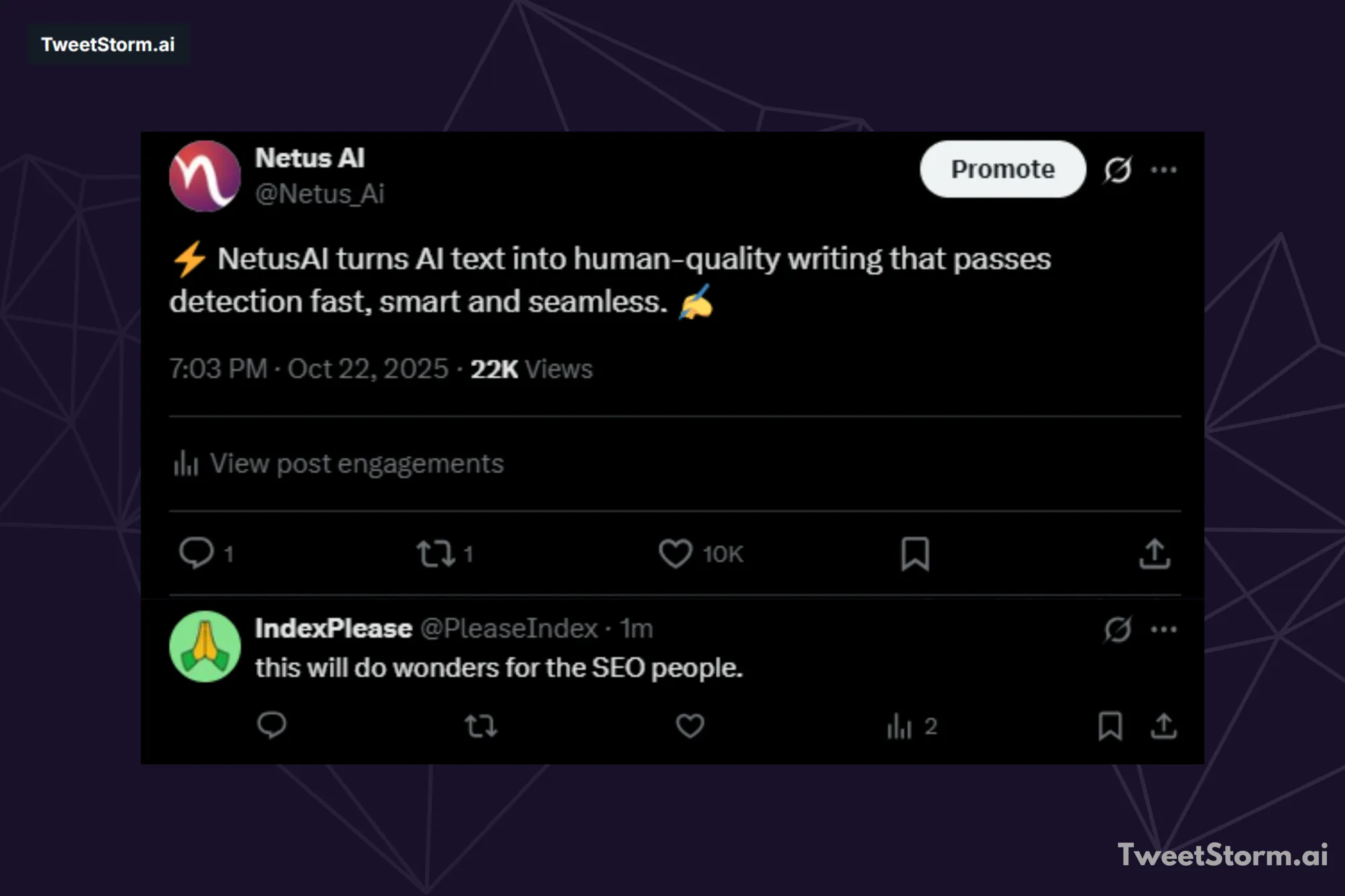 What is a quote tweet?, TweetStormAI