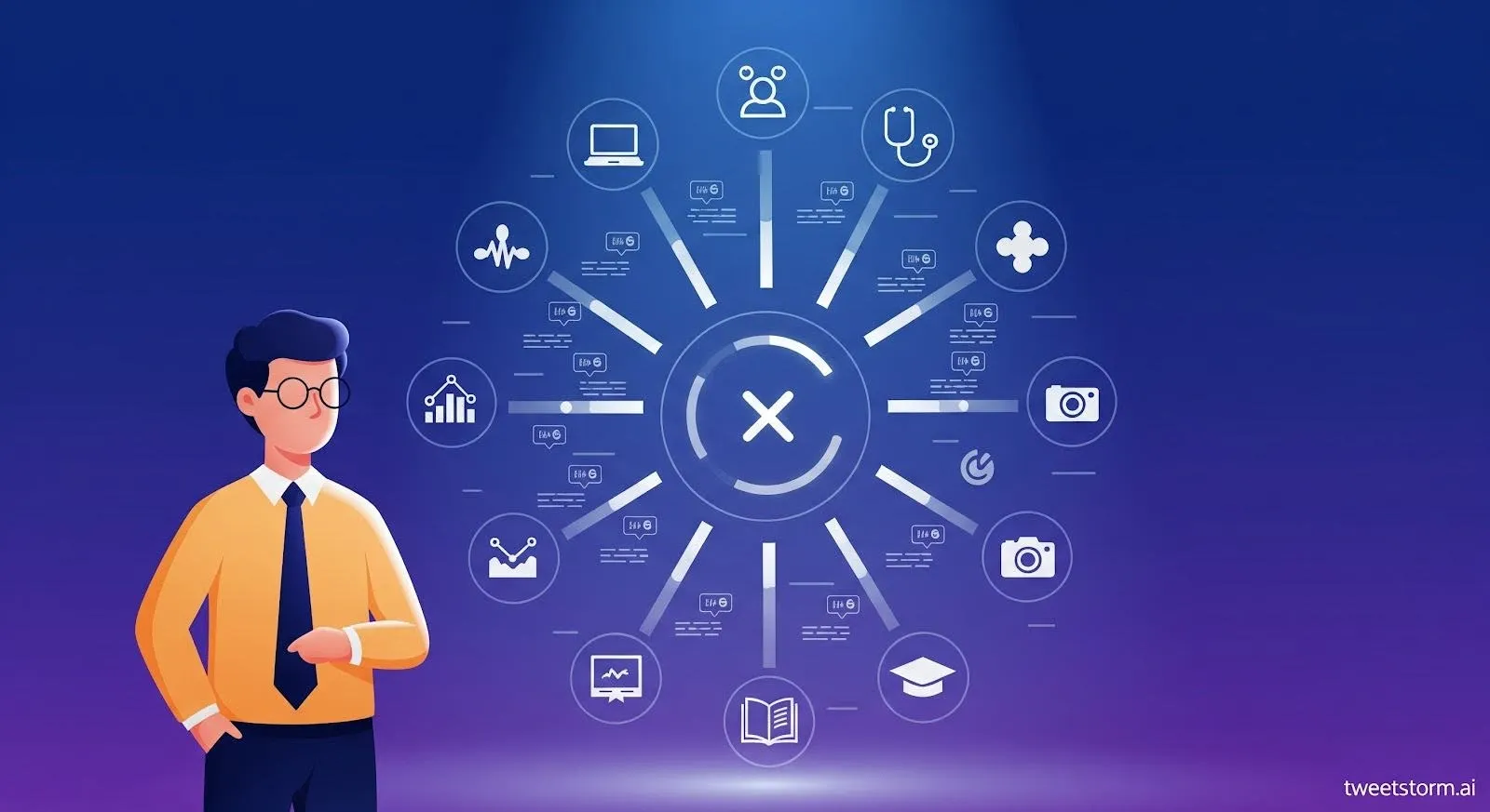 2025 Twitter Marketing Benchmarks Across 13 Industries, TweetStormAI