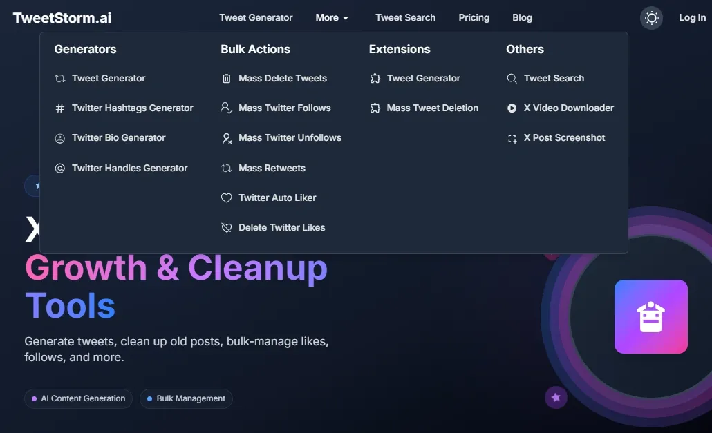 How can TweetStormAI help?, TweetStormAI