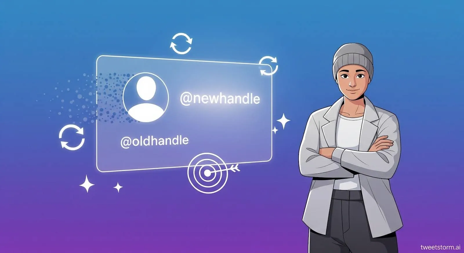 Why change your X/Twitter username?, TweetStormAI