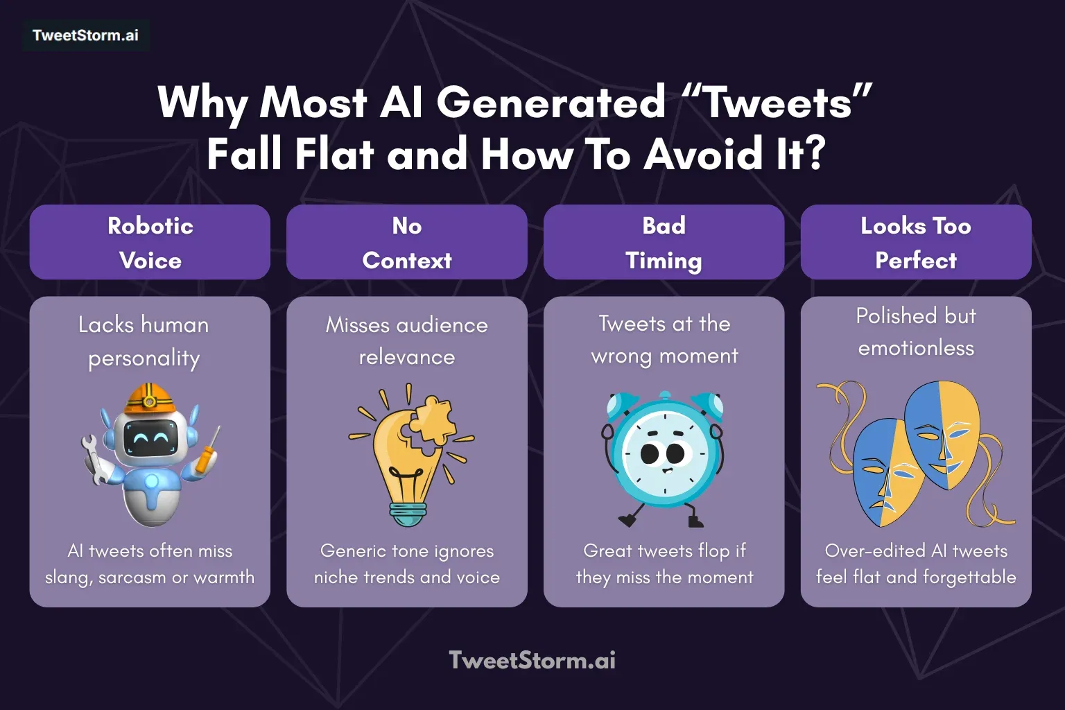 Why Most AI generated Tweets Still Fall Flat (The Copy-Paste Trap), TweetStormAI