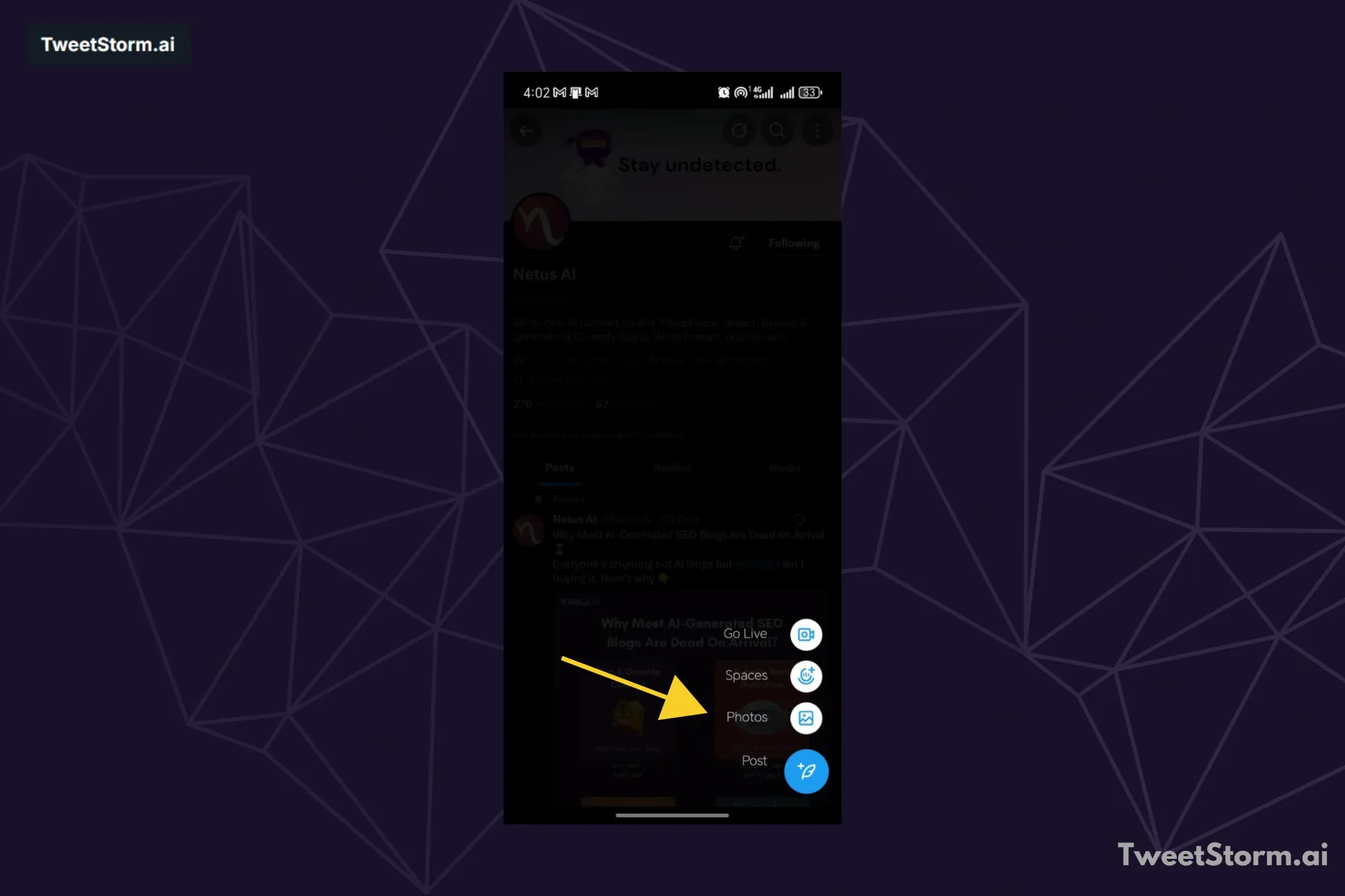 How to import on Twitter/X, TweetStormAI