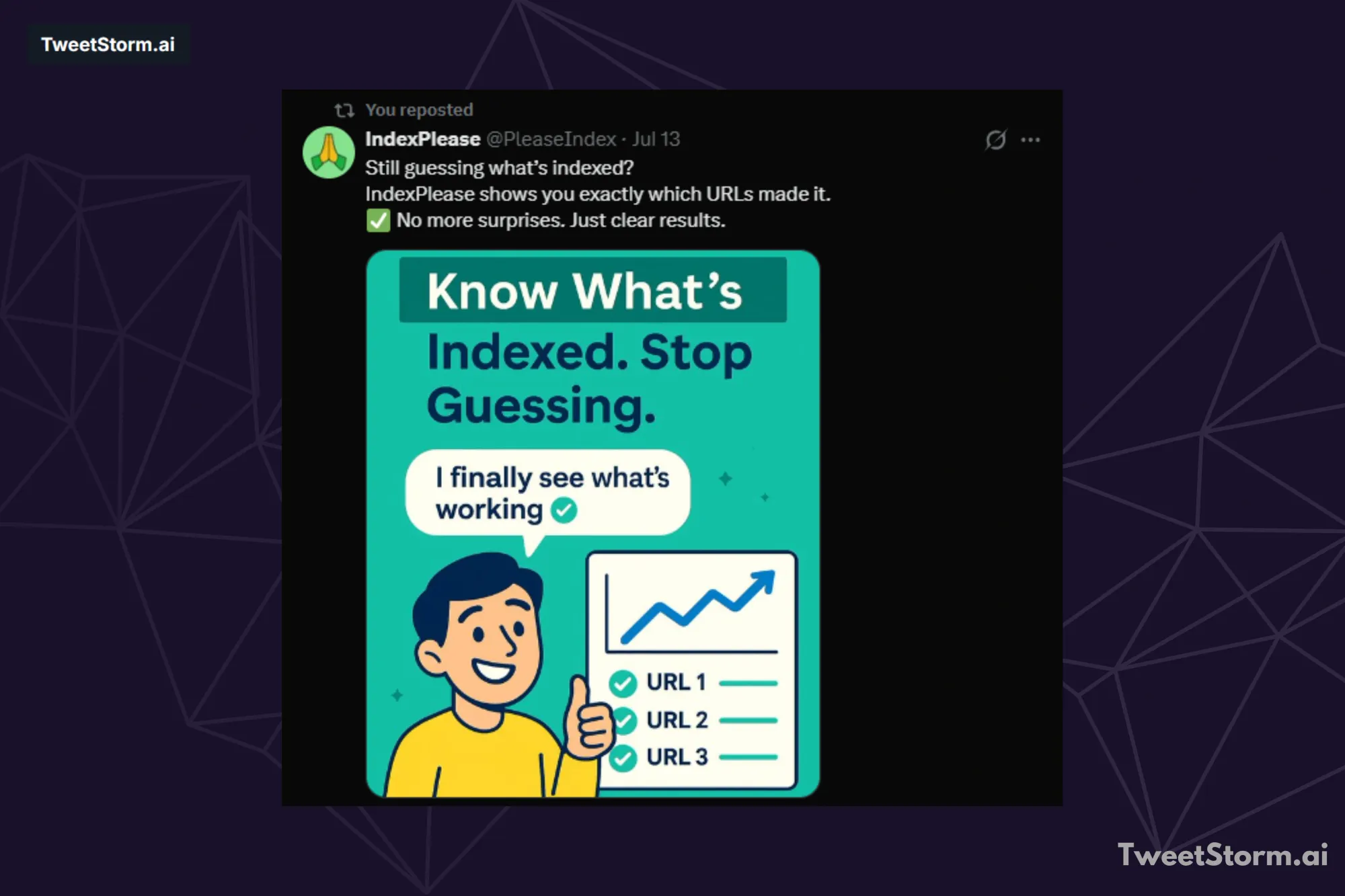 Post retweeted by Netus_Ai, TweetStormAI