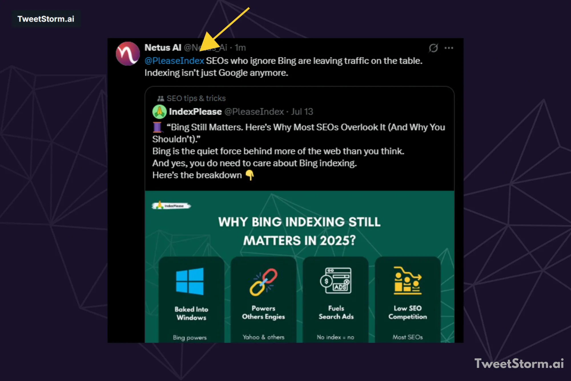 @Mentions, TweetStormAI