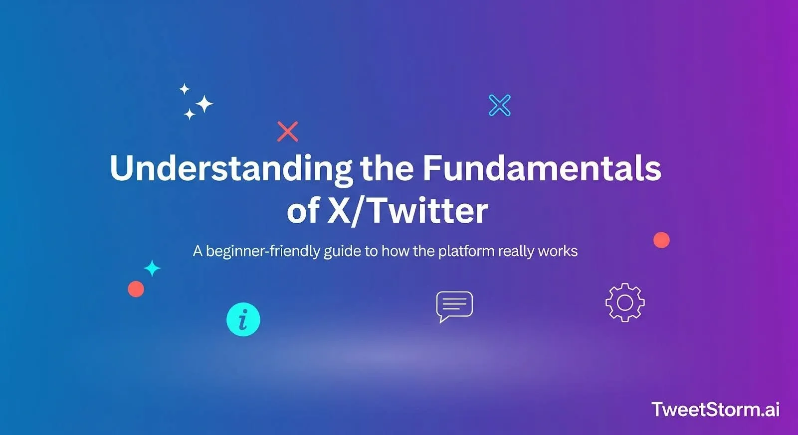 Understanding the fundamentals of Twitter, TweetStormAI