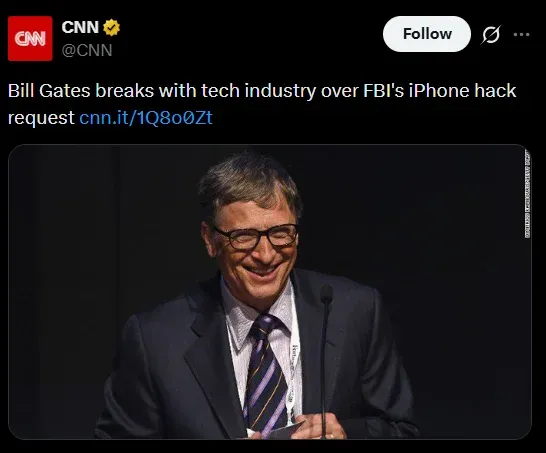 screenshot of a news tweet, TweetStorm.ai