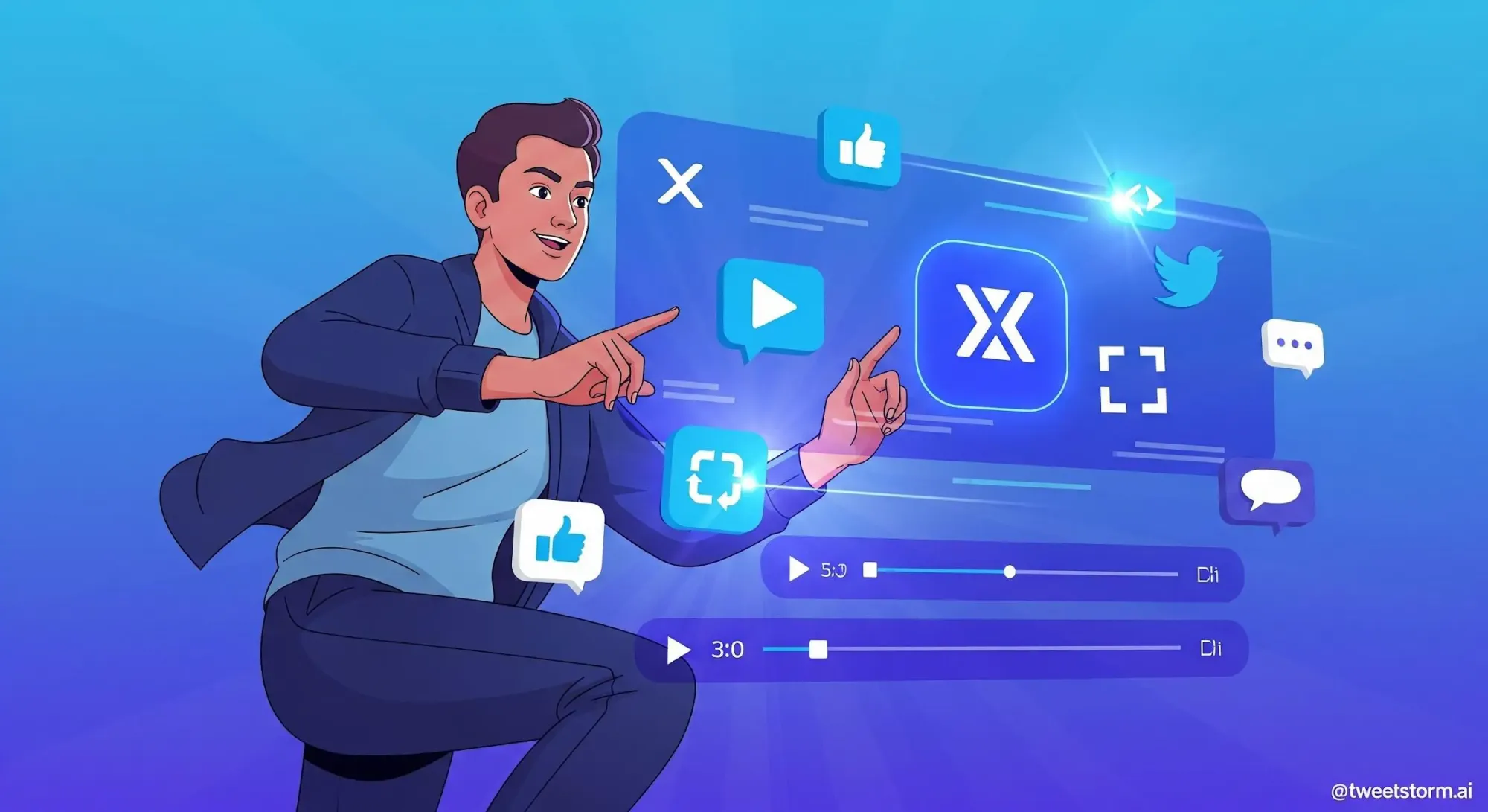 Understanding the fundamentals of Twitter, TweetStormAI