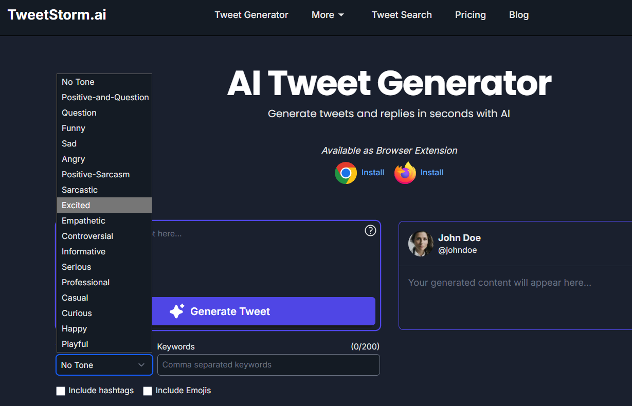 How TweetStormAI enhances blog promotion on X/Twitter?, TweetStormAI