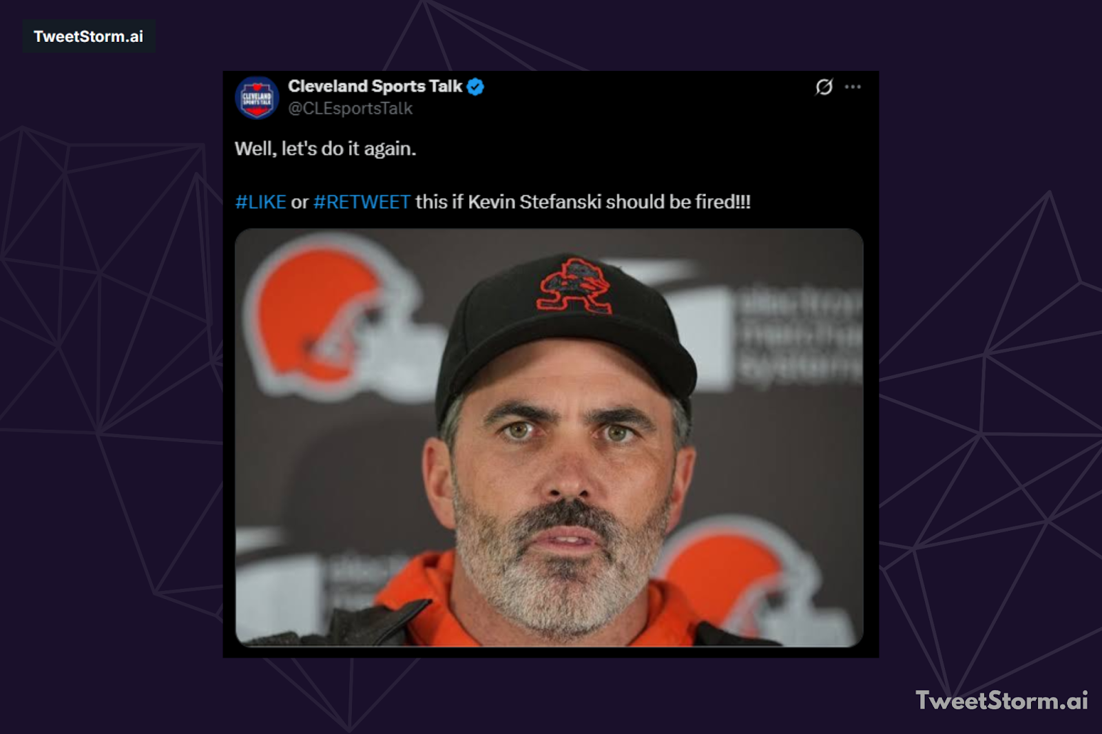Post by Cleveland Sports Talk on X/Twitter, TweetStormAI